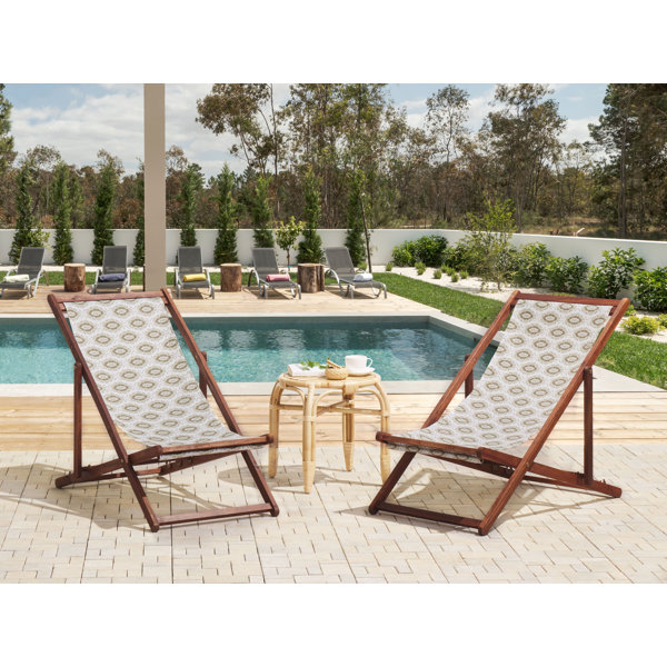 Ebern Designs Faqir Reclining Deck Chair Wayfair.co.uk